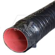 TUYAU JOHNSTON GAINE NOIRE D150 L1850 - JOHNSTON*