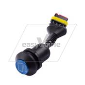 BOUTON BLEU FONCE POUSSOIR DESCENTE LC - OLYMPUS- TERBERG*