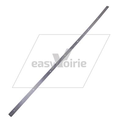 FER PLAT DE FIXATION DE BAVETTE 60/70 - BUCHER*