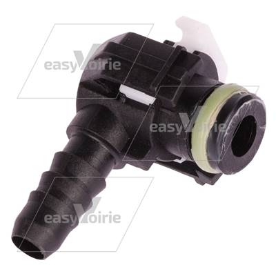 RACCORD COUDE POUR TUYAU GASOIL 8MM - RAVO*