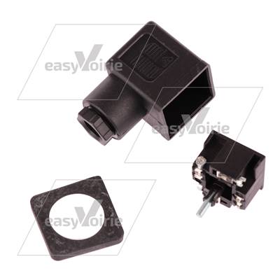 CONNECTEUR DE BOBINE DIN ELECTROVANNE SMC 40 