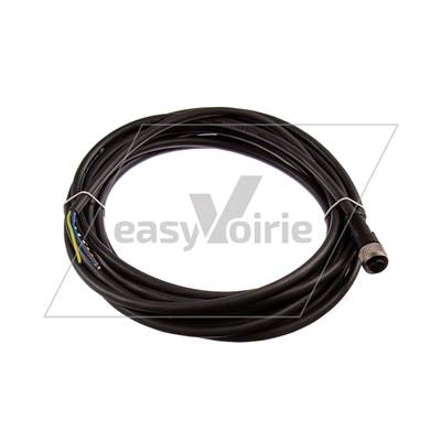 CORDON M12DROIT 5M 5 BRINS