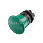 TETE DE BOUTON VERT PLASTIQUE