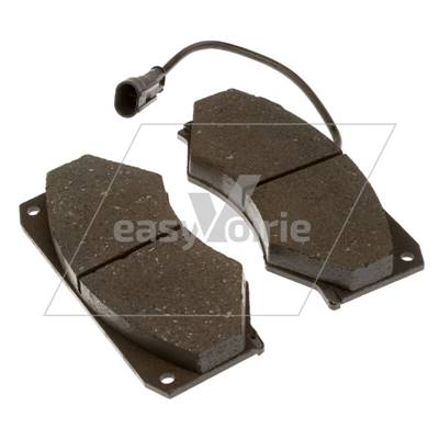 JEU DE 2 PLAQUETTES DE FREIN - DULEVO*