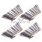 BALAI 4 SECTEURS ACIER1002104 MFH5000/DULEVO/AZURA 700x1100mm*