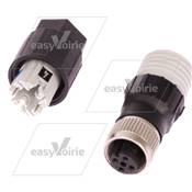 CONNECTEUR FEMELLE A CABLER*