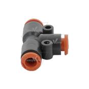 RACCORD TE 6MM - BUCHER*