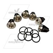 Kit 6 clapets(aspi/refoul ) pompe W4 - 022105 -  SCARAB*