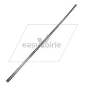 FER PLAT DE FIXATION DE BAVETTE 60/70 - BUCHER*