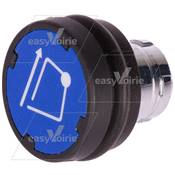 BOUTON POUSSOIR BLEU DESCENTE LC ZB2 - ZOELLER*