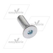 Vis vertical  hexagone intérieur DIN/ISO 7991/10642 M6x20 Zingué 10.9