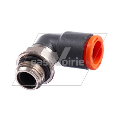 RACCORD 90° M1/4 FD10*