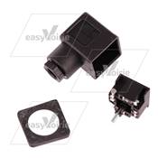 CONNECTEUR DE BOBINE DIN ELECTROVANNE SMC 40 