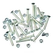 KIT ECROU ET BOULON POUR BUSE ASPIRATION RAVO - MATHIEU*