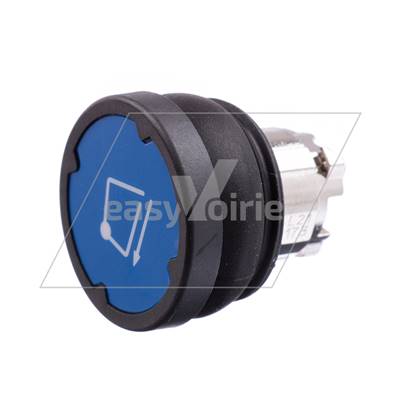 TETE BOUTON POUSSOIR BLEU FONCE DESCENTE LC ZB4 - SEMAT*