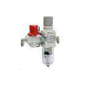 Ensemble filtre/régulateur/lubrificateur pneumatique- SCARAB*