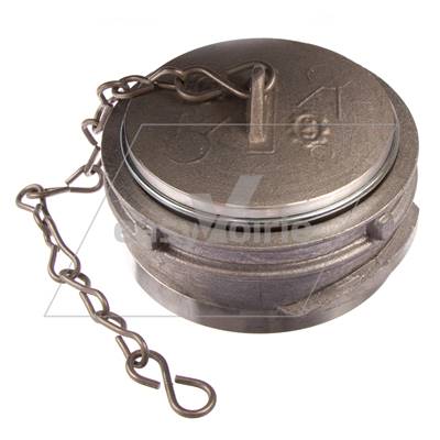 BOUCHON DN 65  + CHAINETTE INOX MATHIEU*