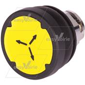 TETE DE BOUTON JAUNE DEGAGEMENT ZB4 - SEMAT*