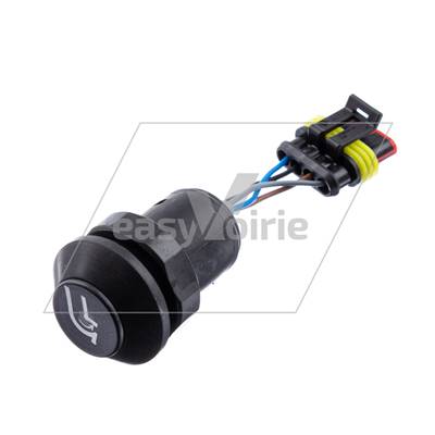 BOUTON OUVERTURE PELLE - 