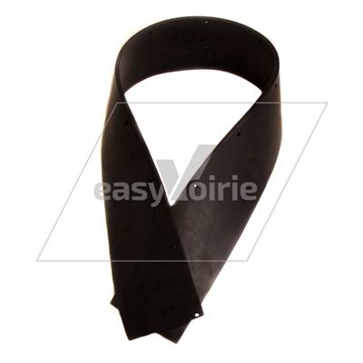 BAVETTE REHAUSSE CAOUTCHOUC 10x150x1640 3 COUCHES PERCEE - FAUN*