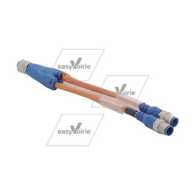 Y CABLAGE M12 1F+2M CABLE LG 0.1 ML (2-4/ 4-4) - FAUN*