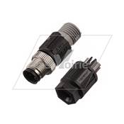 CONNECTEUR MALE M12 DROIT - FAUN*