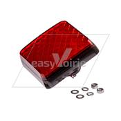 FEU CARRE ORANGE ROUGE - TERBERG*