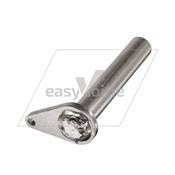 AXE Ø25 LG UTILE 143 ZINGUE FINI VERIN PELLE PB-*