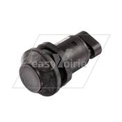 BOUTON POUSSOIR 1 CONTACT FCS NOIR AMP - FAUN*