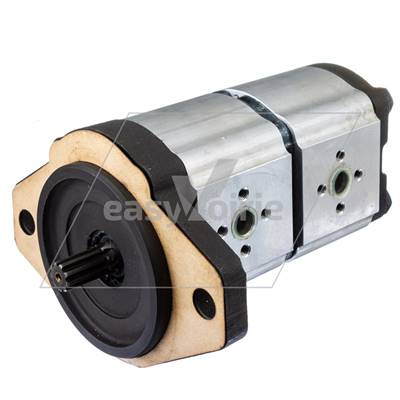 POMPE DOUBLE- ABRE 9 DENTS JOHNSTON*