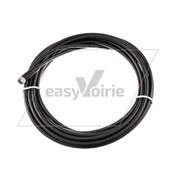 CONNECTEUR M8 FEM DROIT 4BRINS 5M