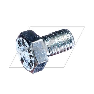 VIS HEXAGONALE DIN/ISO 933/4017 M6x10 - RAVO*