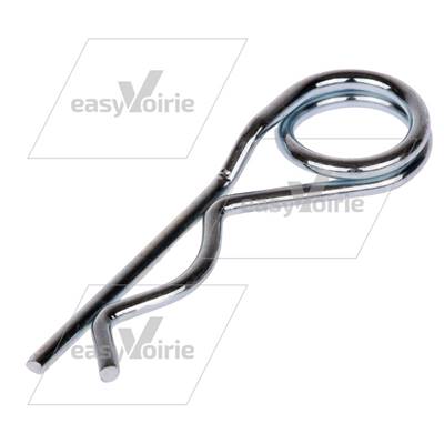 Goupille Beta double spire DIN 11024-D 3x62 Zingué  SCARAB *