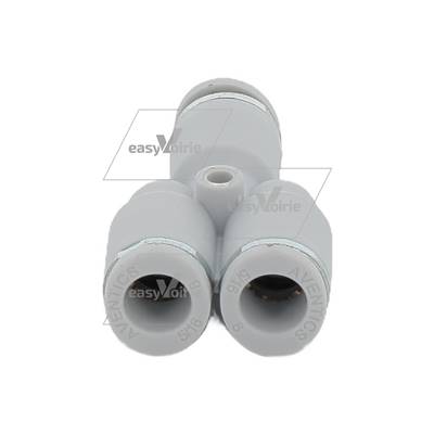 RACCORD EN Y POUR FLEXIBLE D8- SCHMIDT*