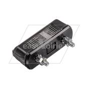 FEU ECLAIR PLAQUE 80X28 PLAST NOIR PB Environnement-*