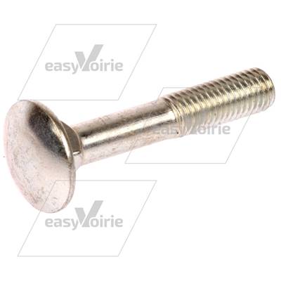 VIS COLLET CARRE M12/10 CL 8.8 ZINGUEE - MATHIEU*