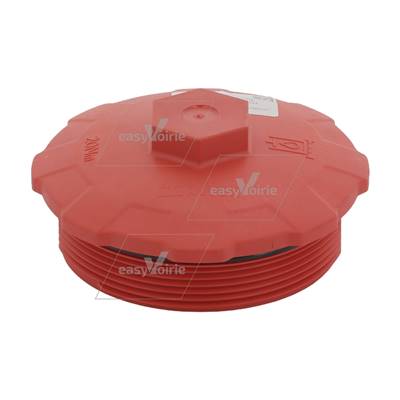 COUVERCLE ROUGE DE  FILTRE HYDRAULIQUE  DIAM 110MM- BUCHER*