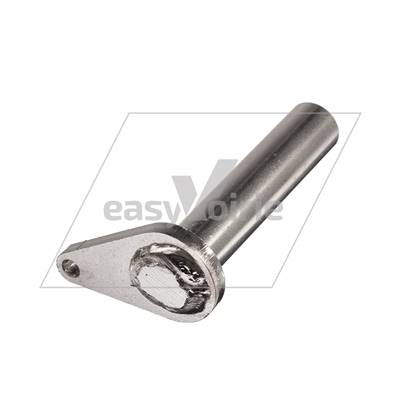 AXE FINI Ø25 LG 117 AXE VERIN PELLE CÔTE F - PB ENVIRONNEMENT*