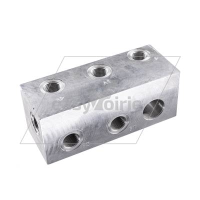 BLOC HYDRAULIQUE 2 DISTRIBUTEUR NUE- BUCHER*