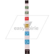 ETIQUETTE BOITIER 8 BOUTONS - EL0158 - FAUN*