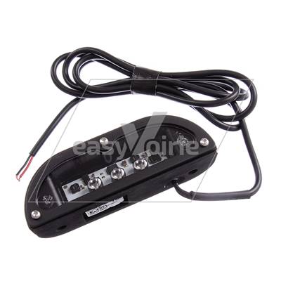 FEU DE TREMIE A LEDS 12/24 VDC - SEMAT*