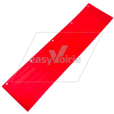 RIDEAU DE CAOUTCHOUC BALAIS LATERAL  JOHNSTON*