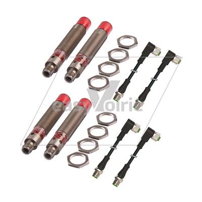 KIT DETECTEURS PHOTOELECTRIQUE D18 E/R x 2 - SEMAT*