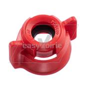 ECROU ROUGE POUR BUSE LAITON - MATHIEU*