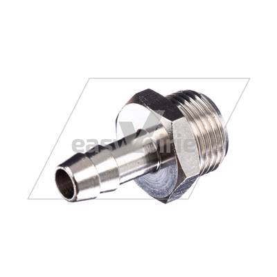 RACCORD TUYAU SOUPLE 10 MM - M 3/8 RP  - SCHMIDT*