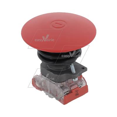 TETE  BOUTON ARRET URGENCE SEULE 70MM A VISSER - FAUN*