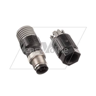 CONNECTEUR M12 MALE 0,75M