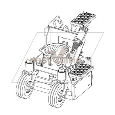 ENSEMBLE BUSE COMPLET + CHARIOT DROITE - AVANT 2007 - BUCHER*