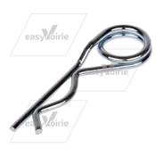 Goupille Beta double spire DIN 11024-D 3x62 Zingué  SCARAB *