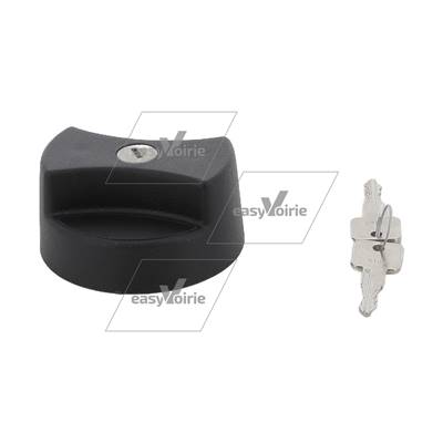 BOUCHON RESERVOIR 80mm AVEC CLE - BUCHER*